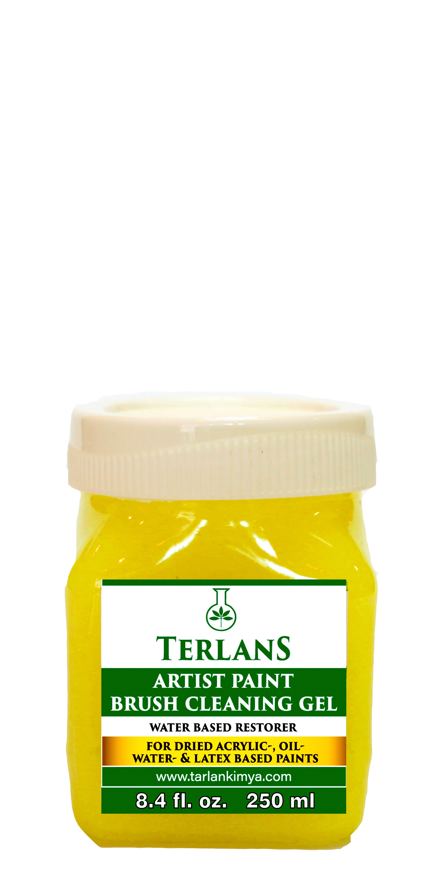 Terlans Sanatsal Boya ve Fırça Temizleme JELİ 250 ml